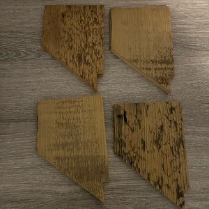 Nevada shaped Coasters